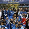 Olympique Marseille a castigat Cupa Ligii Frantei a treia oara consecutiv